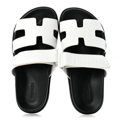 Calfskin Womens Chypre Sandals 36 White