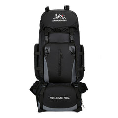 90L Large Capacity Lightweight Backpack For Men And Women, Outdoor Hiking Bag, Waterproof Hiking Bag, Tourist Work Bag