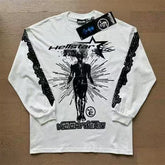 Hellstar Studios Victory Thermal Long Sleeve Cream