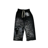Mixed Emotions Black ‘Striped’ Sweatpants