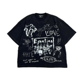 Mixed Emotions Black “Chaos” Tee