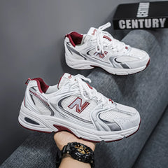 Official authentic men's shoes, dad shoes, spring and summer mesh breathable 530 casual sports couple anti slip running shoes, women's shoes (2)