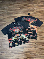Godspeed Vintage Racing Driver Graphic T-Shirt – Black