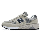 Spring and Autumn New Balance Cool Run Leather NB580 Classic Casual Sports Shoes Men's Thick soled N-shaped Shoes Couple Running Shoes