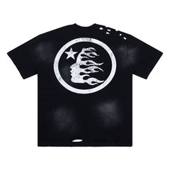 Hellstar Studios "I Love NY" Graphic Oversized T-Shirt - Black