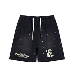 Hellstar Vintage Wash Star Graphic Sweatshorts