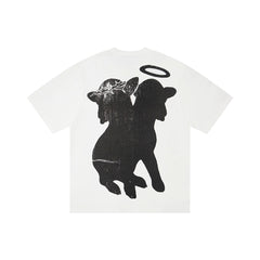 Hellstar High-Definition Graphic T-Shirt (White)