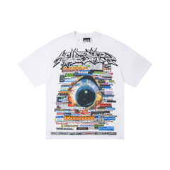 Hellstar Direct-to-Garment Graphic T-Shirt (White)