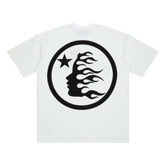 Hellstar Sports Rhinestone Logo Oversized T-Shirt - White