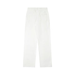 Hellstar Washed Fleece Graphic Sweatpants (White)