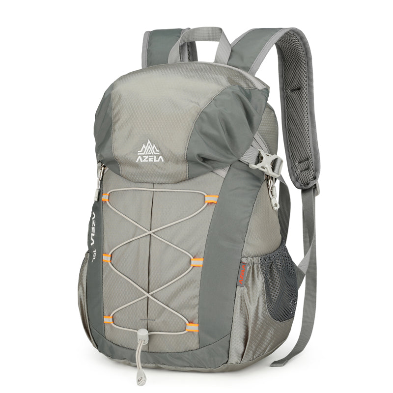 AZELA 20L Color Block Hiking Backpack, Lightweight Durable Outdoor Backpack For Camping, Travel, Trekking, Daily Use