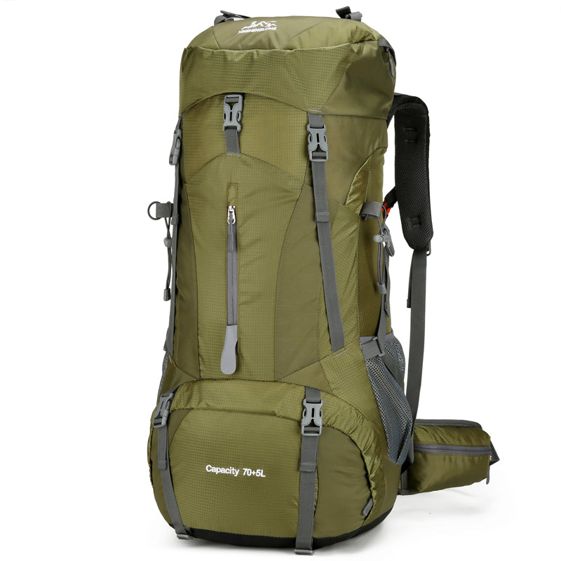 New Outdoor Mountaineering Bag Large Capacity Lightweight Waterproof Professional Hiking Camping Backpack