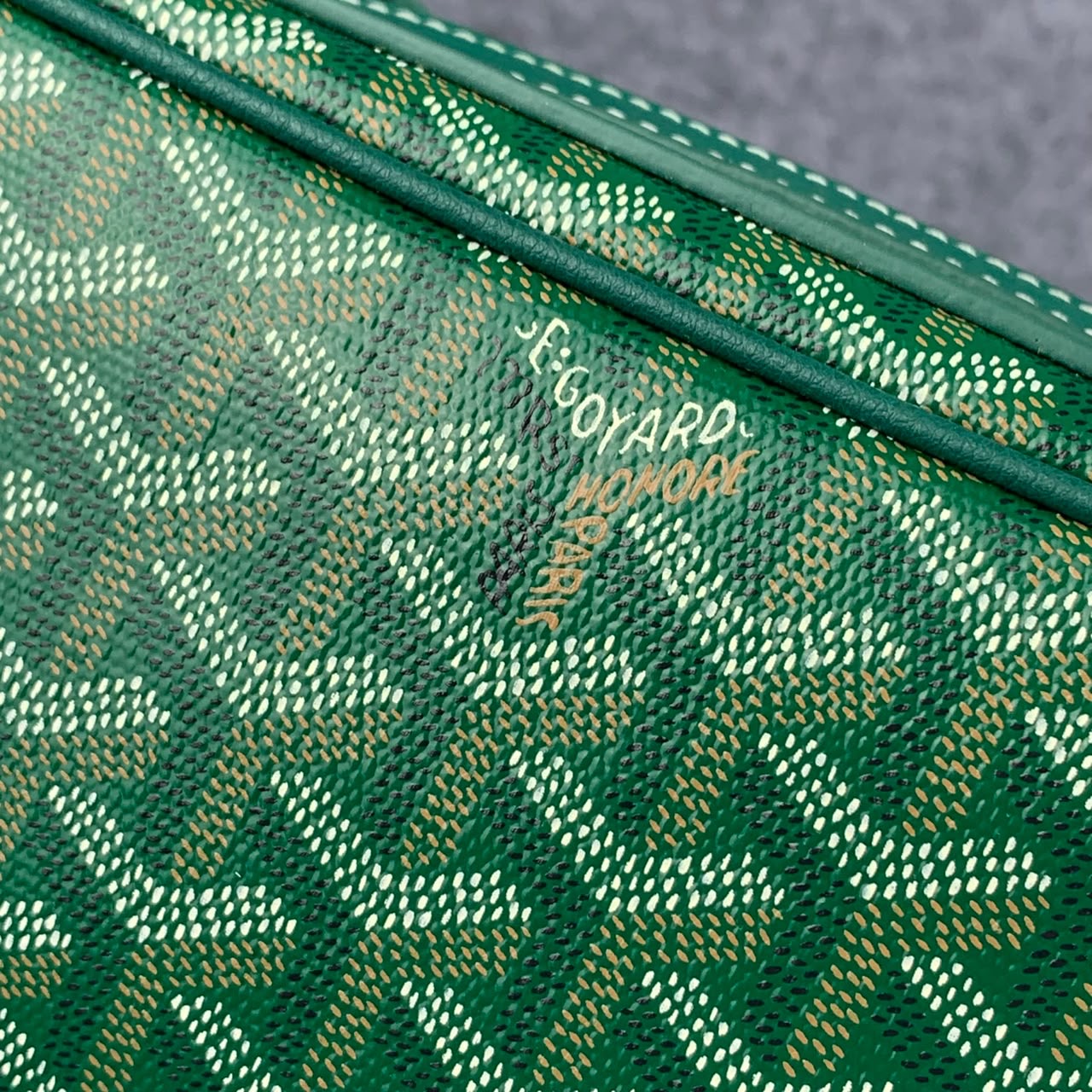 Goyard Cap Vert Crossbody 'Green'