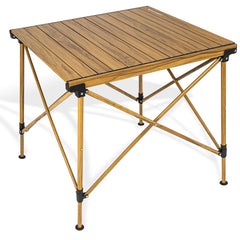 Outdoor Up-Down Heigt Adjustment Camping Table Portable Camping Folding Table