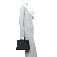 Togo Birkin 25 Black