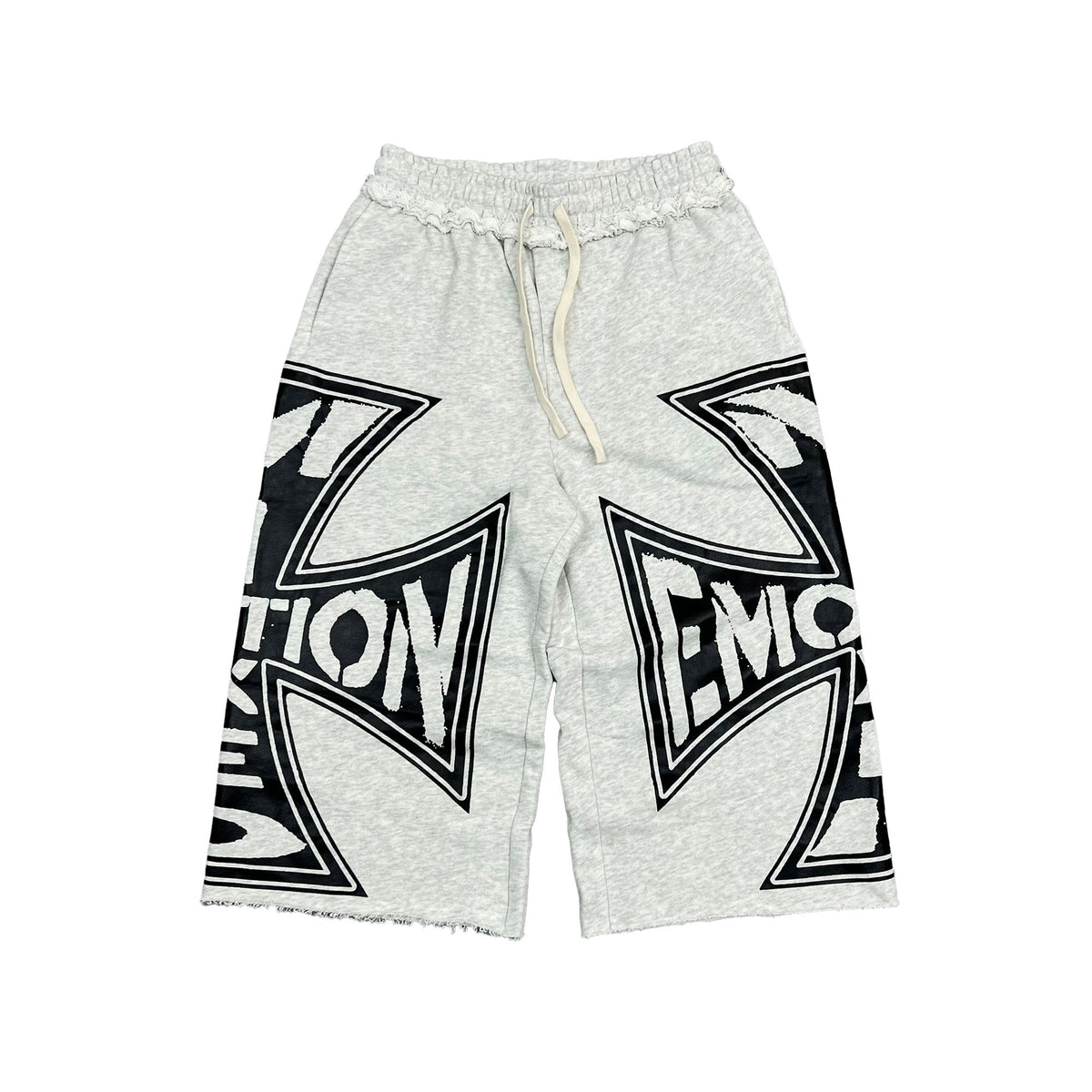 Mixed Emotions Grey “Classic” 3/4 Shorts