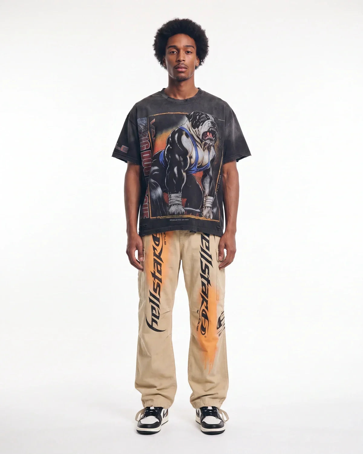 Hellstar Spray Paint Studio Cargos