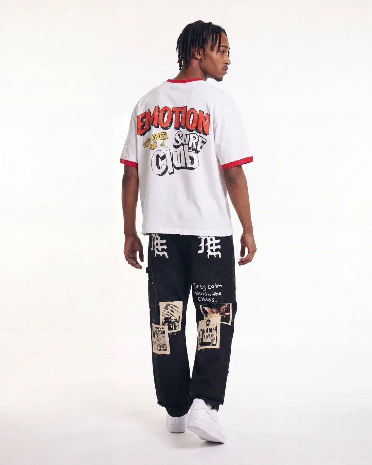 Mixed Emotions Surf Club Tee White