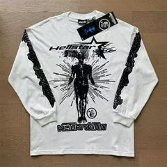 Hellstar Studios Victory Thermal Long Sleeve Cream