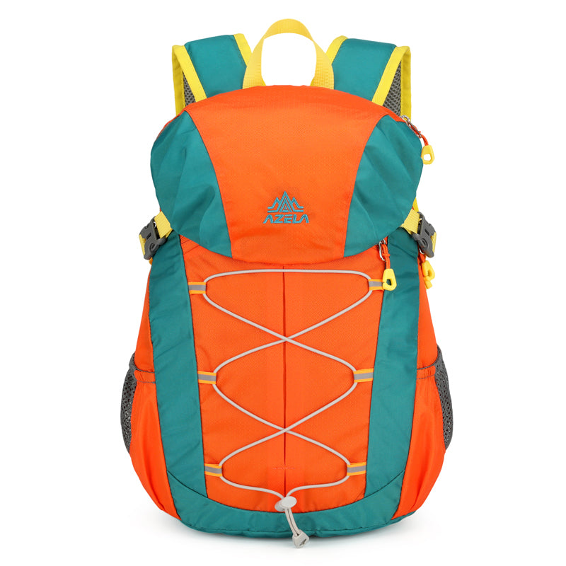 AZELA 20L Color Block Hiking Backpack, Lightweight Durable Outdoor Backpack For Camping, Travel, Trekking, Daily Use