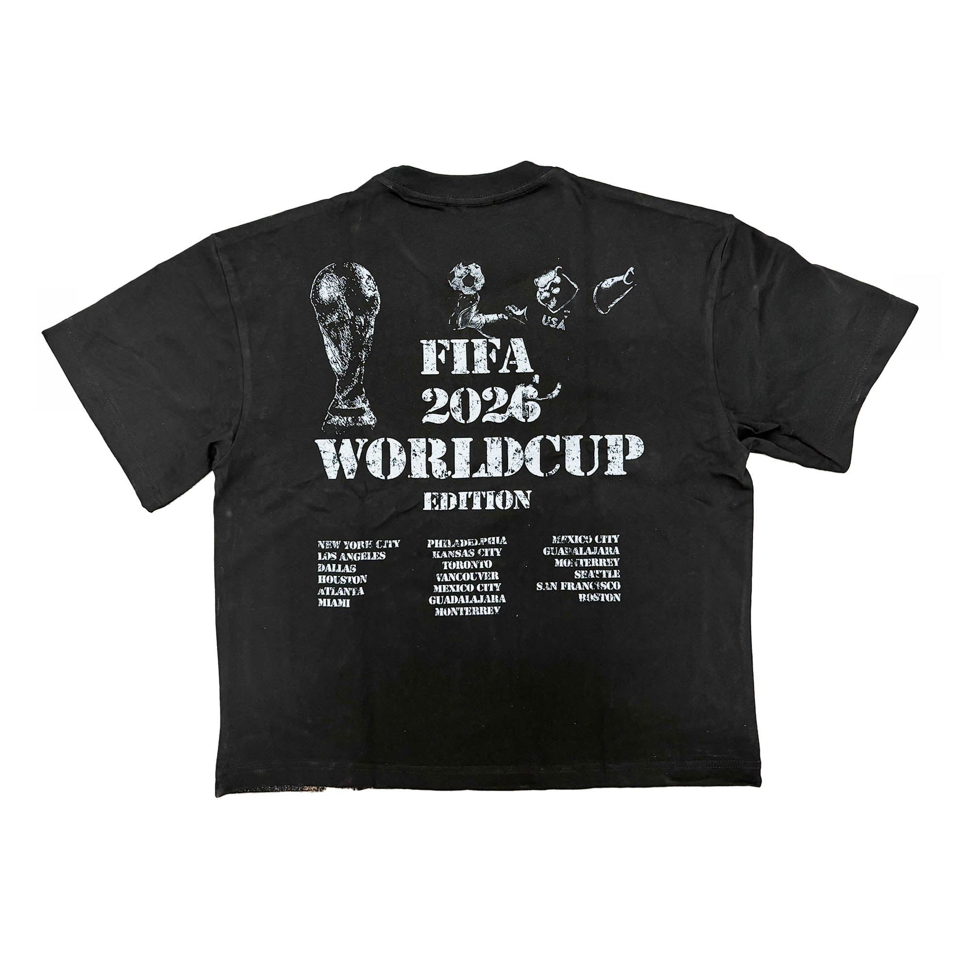 Mixed Emotions Black “World Cup” Tee