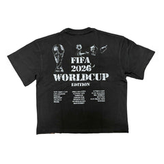 Mixed Emotions Black “World Cup” Tee
