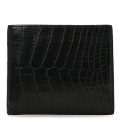 Matte Alligator MC2 Copernic Compact Wallet Black