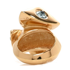 Trunkies Strass Ring  L Gold