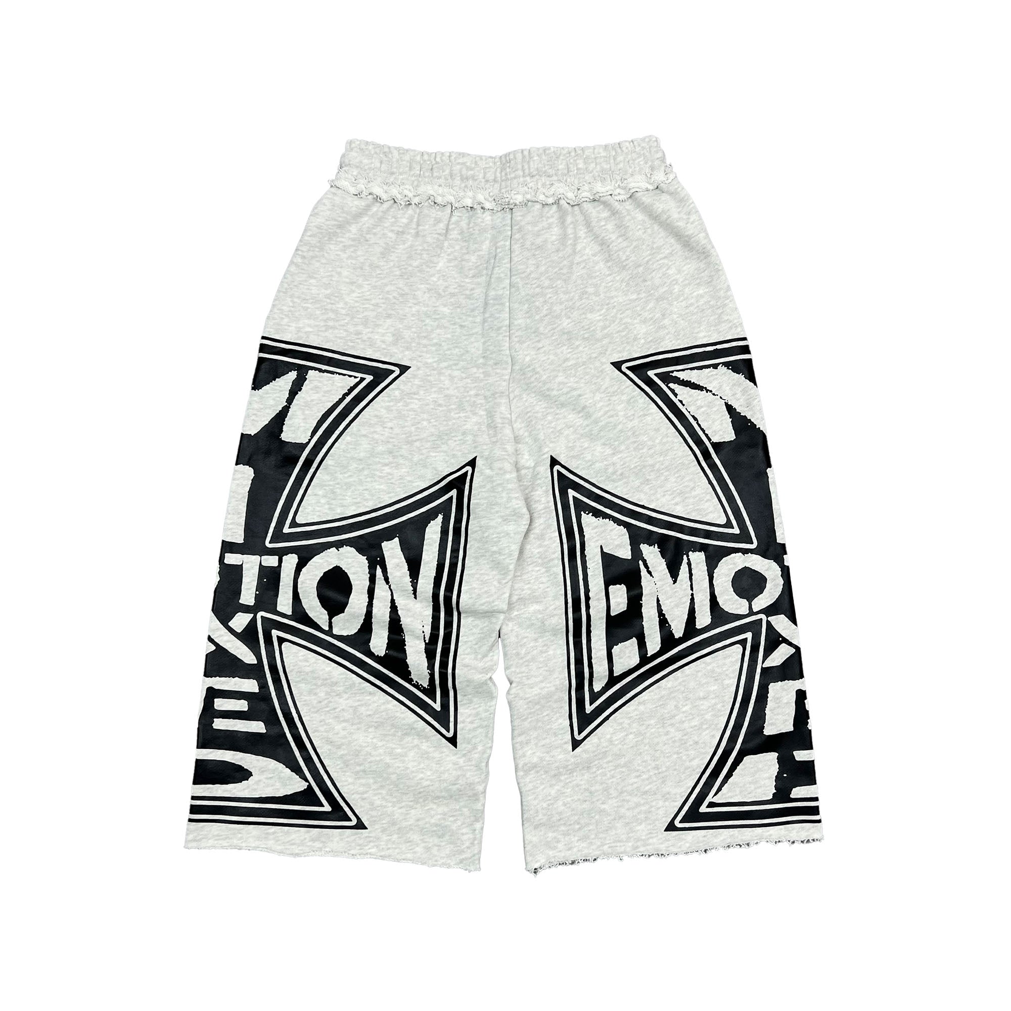 Mixed Emotions Grey “Classic” 3/4 Shorts