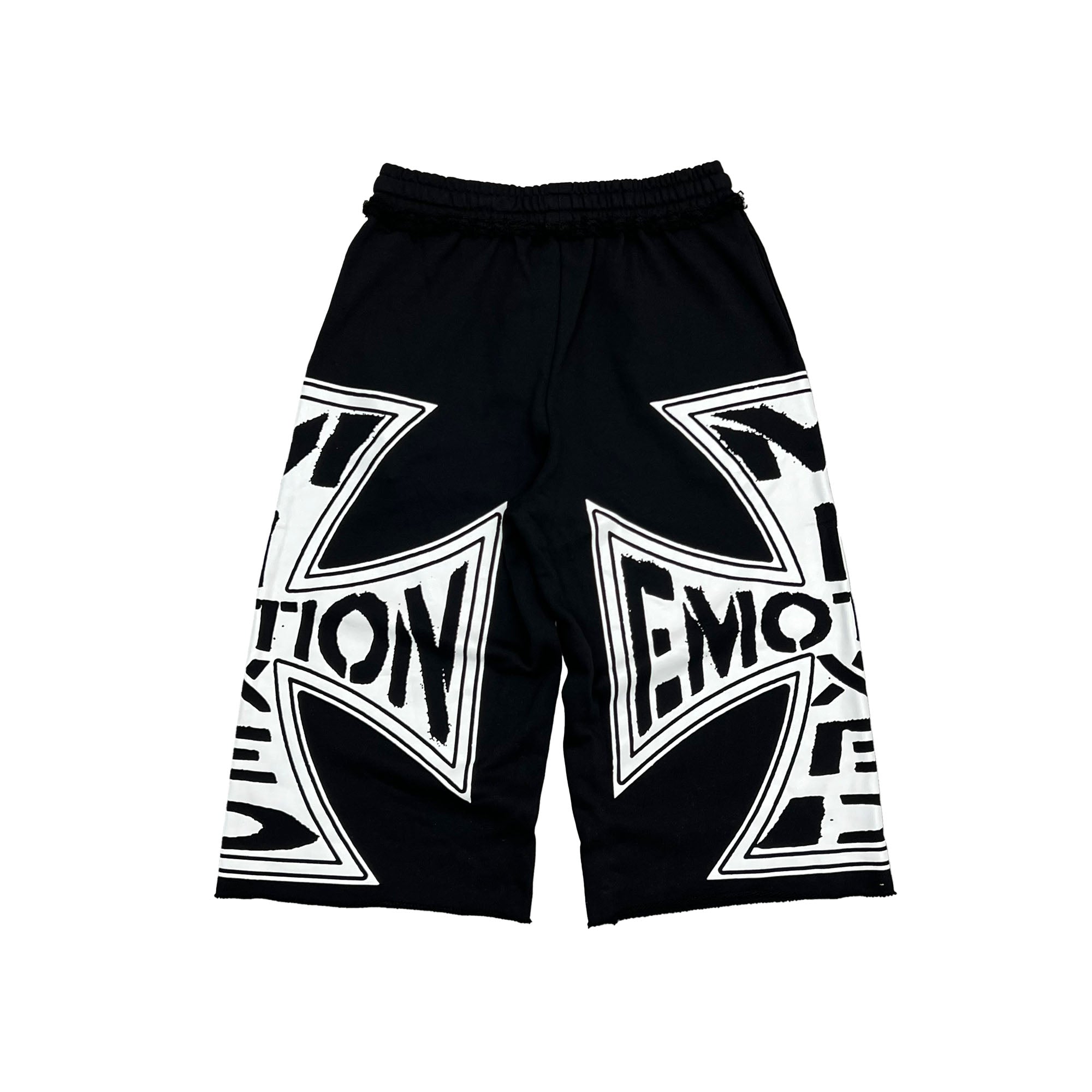 Mixed Emotions Black “Classic” 3/4 Shorts