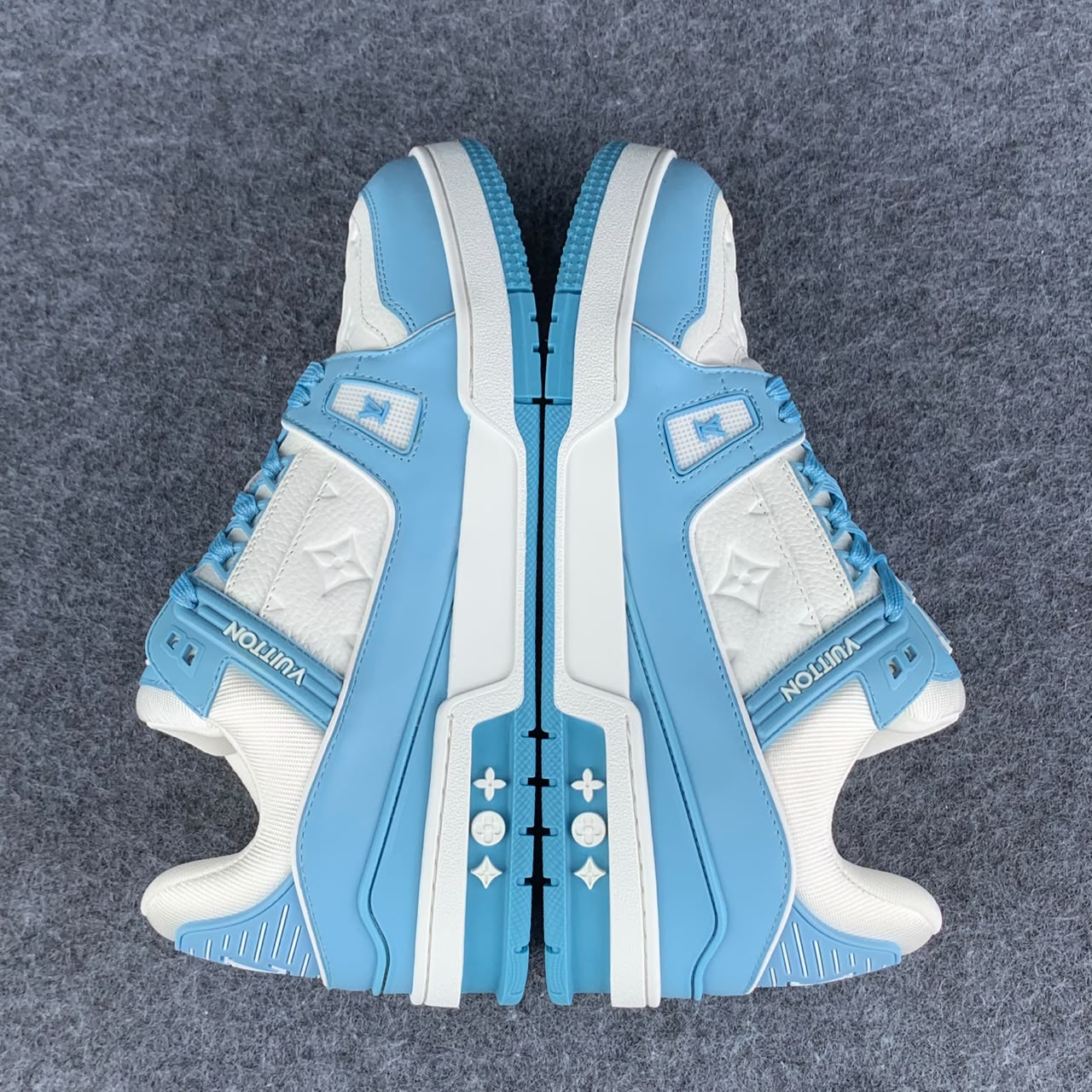 LV Trainer Low 'White Sky Blue'
