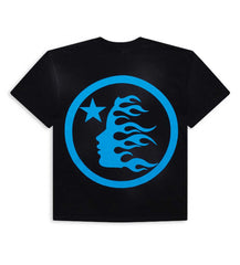 Hellstar Studios Classic Regular Print Tee Black/Blue