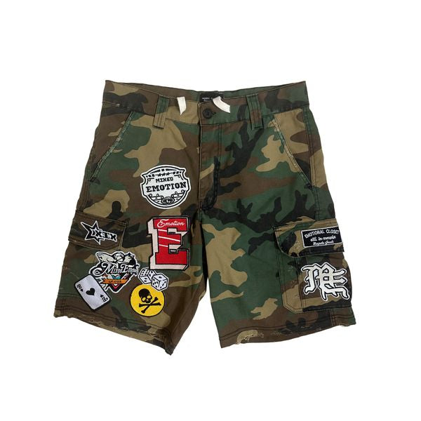 Mixed Emotions “Ace” Camo Shorts