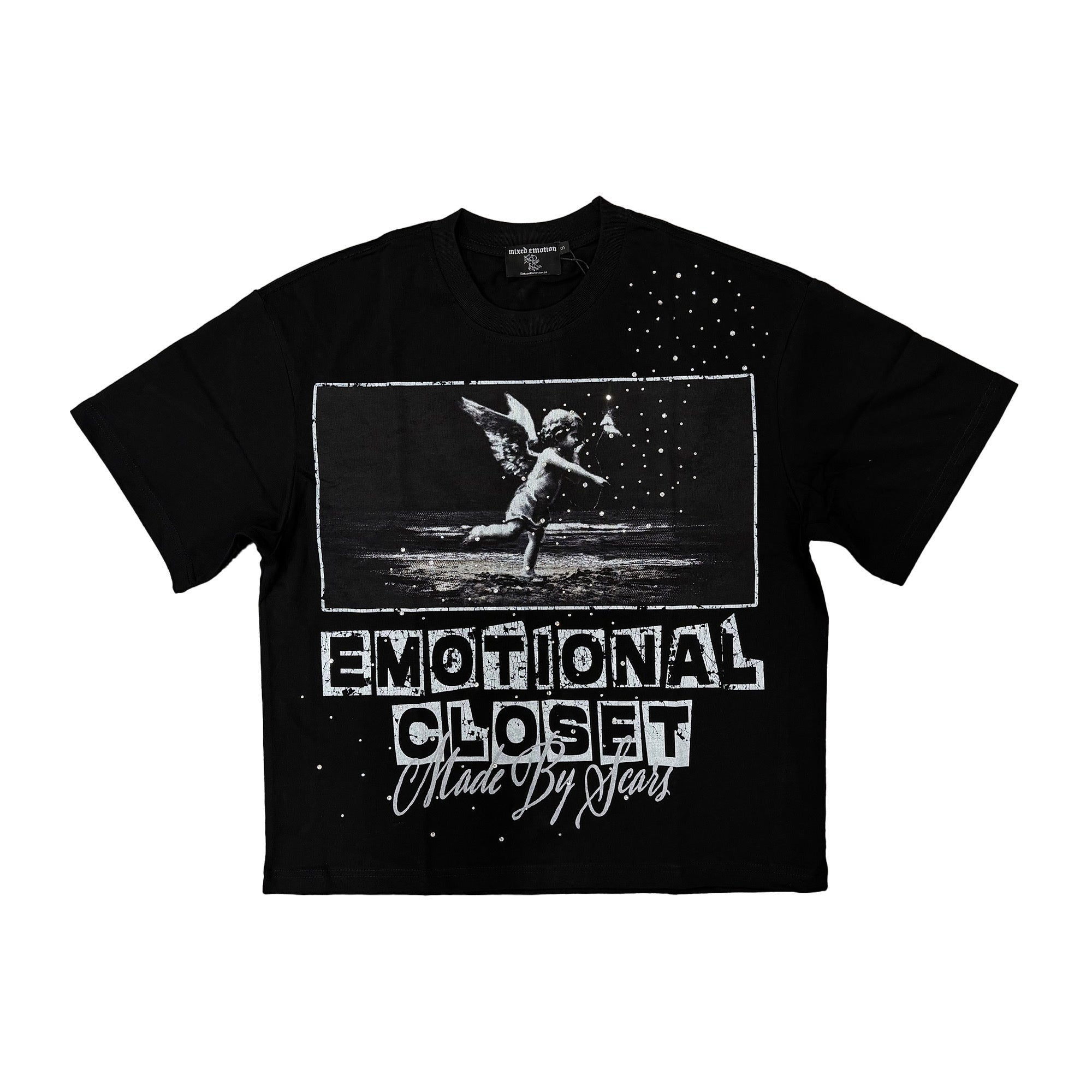 Mixed Emotions Black “Scar” Tee