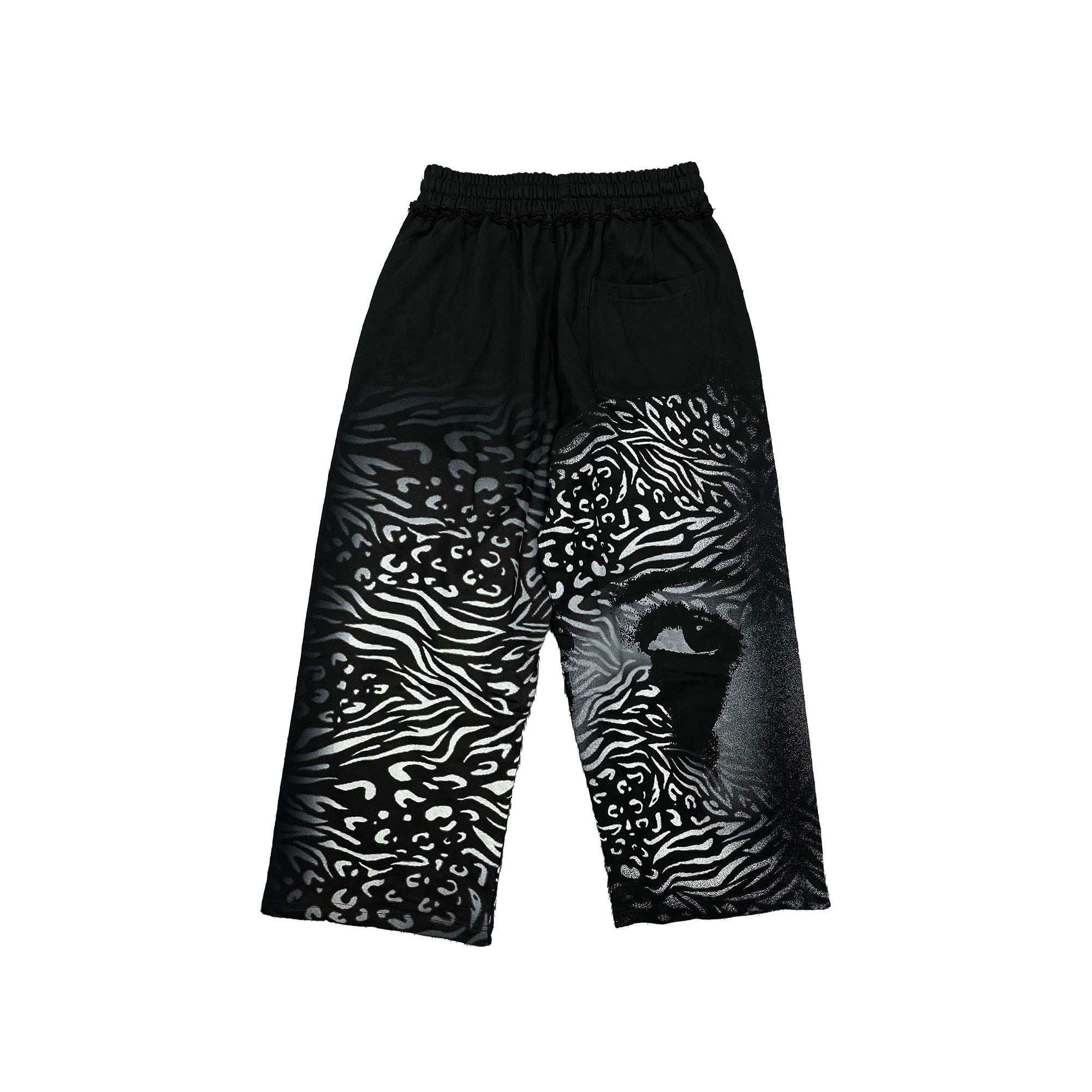 Mixed Emotions Black ‘Striped’ Sweatpants