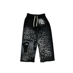 Mixed Emotions Black ‘Striped’ Sweatpants