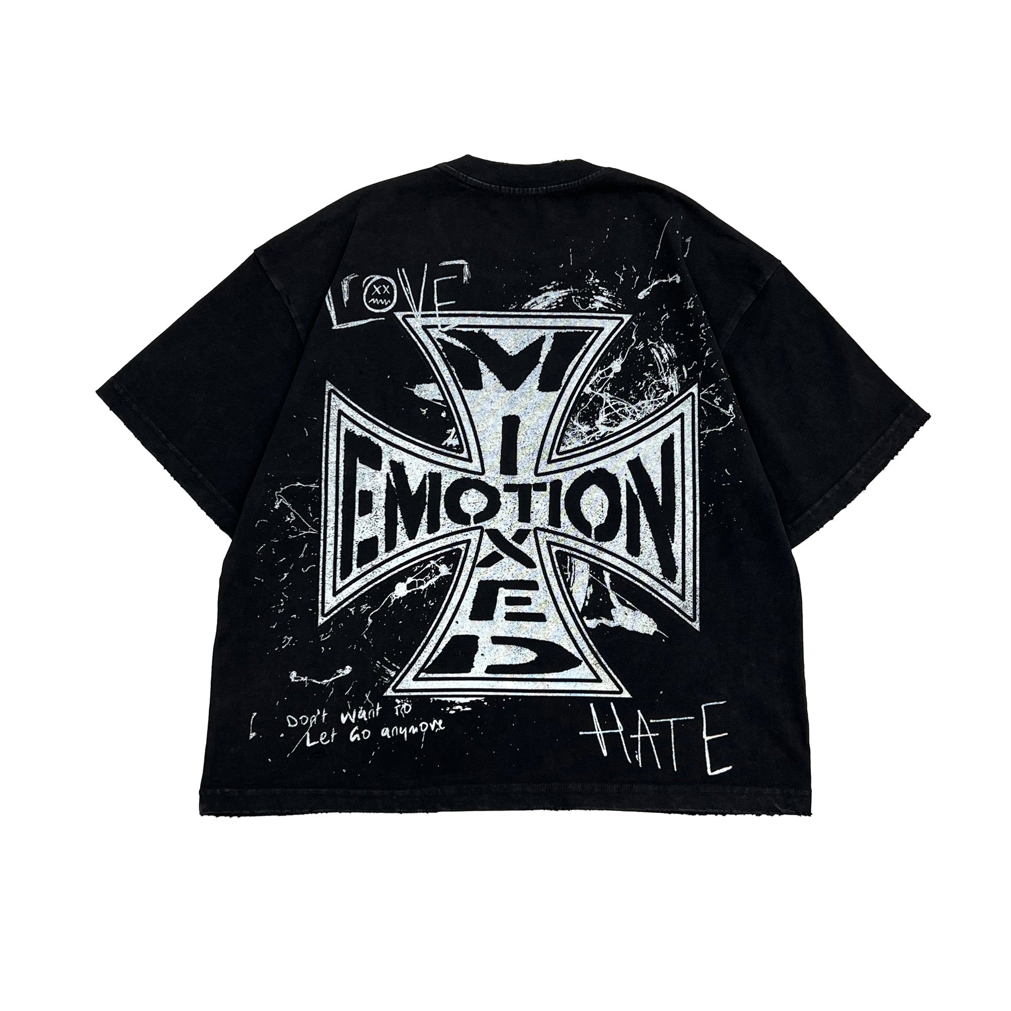 Mixed Emotions Black “Chaos” Tee