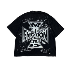 Mixed Emotions Black “Chaos” Tee
