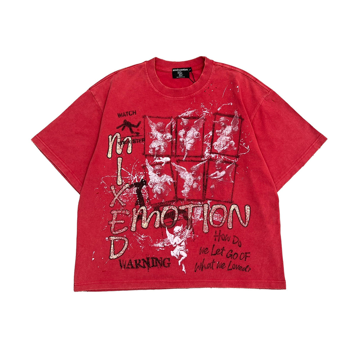 Mixed Emotions Red “Crimson” Tee