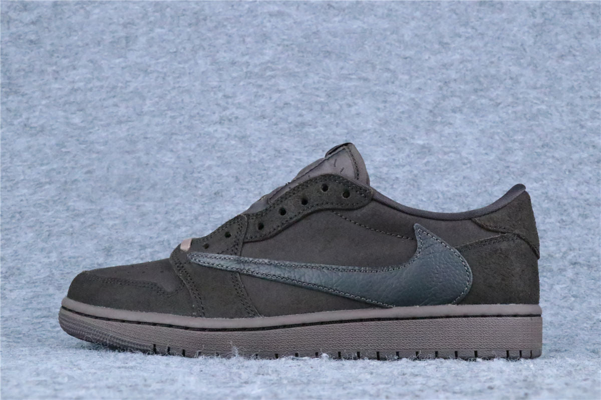 Travis Scott x Air Jordan 1 Retro Low OG SP 'Velvet Brown' (US Warehouse, No QC)