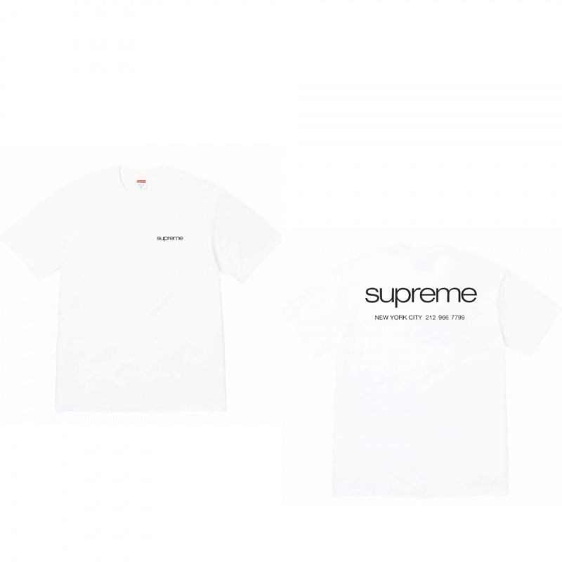 Supreme Back Shoulder Logo T-Shirt - White