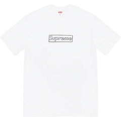 Supreme Outline Box Logo T-Shirt - White