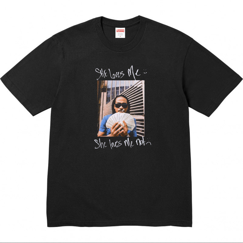 Supreme Celebrity Photo Tee (Style B) - Black