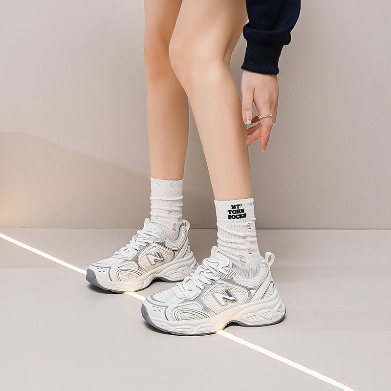 Spring and Autumn New Balance Cool Run 1908 Versatile Breathable Summer Casual Sports Shoes Comfortable Mesh Thick Bottom Dad Shoes