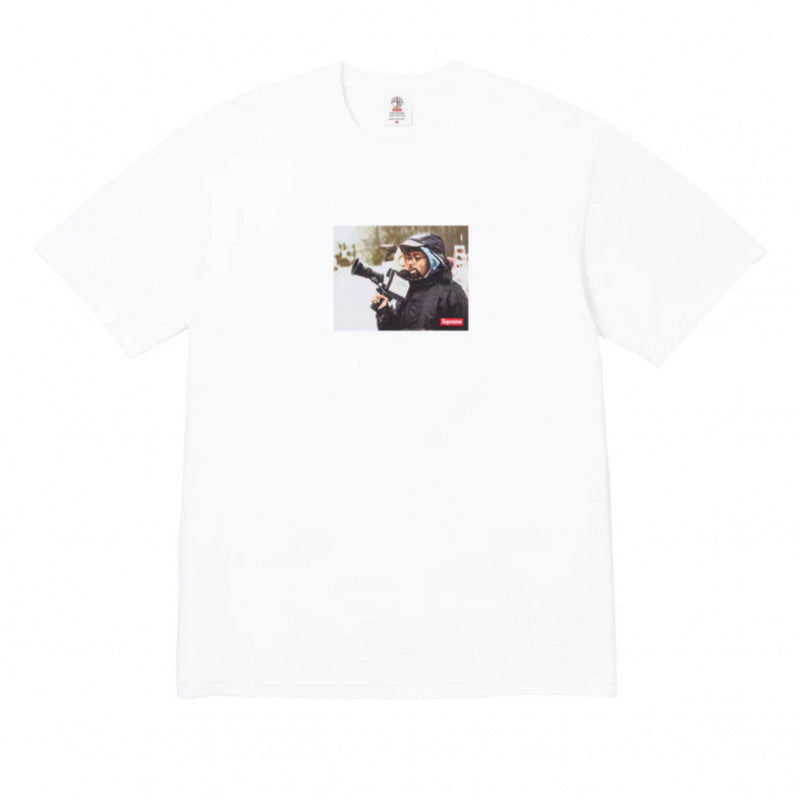 Supreme Box Logo Portrait Graphic T-Shirt - White