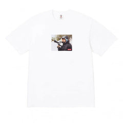 Supreme Box Logo Portrait Graphic T-Shirt - White