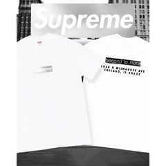 Supreme City Poster Back Graphic T-Shirt - White