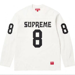 Supreme Number 8 Hockey Jersey – White