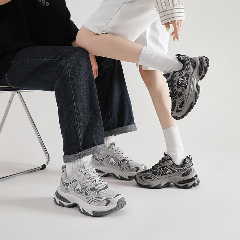 Spring and Autumn New Balance Cool Run Classic Dad Shoes N-Character 1819 Women's Shoes Couple Thick soled Height Increasing Sports Shoes Casual Shoes