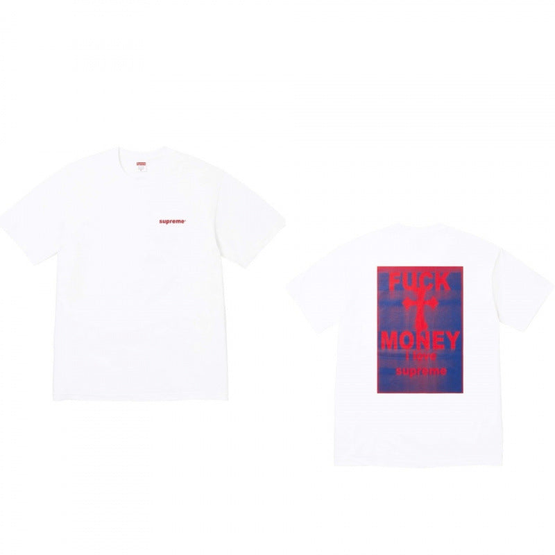 Supreme Plaid Box Graphic Back T-Shirt - White